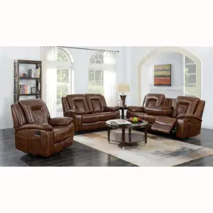 electric recliner sofa Best selling product genuine leather modern power reclining sofa used recliner sofa sets