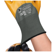 Gants de travail imperméables XINGYU en polyester 15 jauges enduits de nitrile, résistants aux produits chimiques, protection des mains, gants robustes en nitrile
