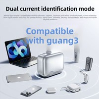Adaptateur de chargeur rapide USB-C PD 140W avec protection contre la surcharge automatique pour iPhone Samsung MacBook Laptop, dispositif de déconnexion automatique