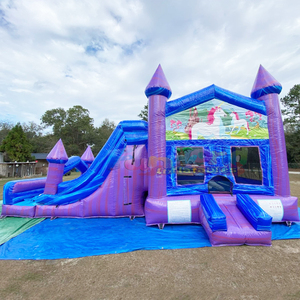 Commercial party jumpers combo unicorn jumping castle with slide <b>inflatable</b> bounce <b>house</b> for adults - Product Image 3