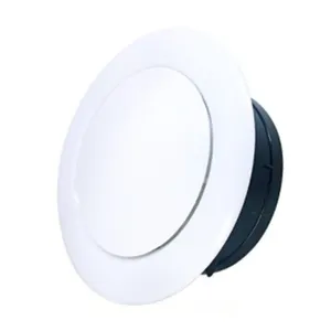 Manufactory wholesale high quality plastic ventilation round disc air valve circular duct vent cap cover