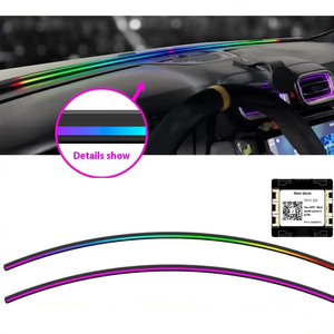Eclairage d'ambiance Symphony pour pare-brise avant de voiture pour <span class=keywords><strong>Tesla</strong></span> <span class=keywords><strong>Modle</strong></span> <span class=keywords><strong>3</strong></span> Y - Product Image 1