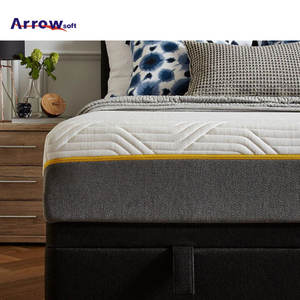 โอเอ็มดีไซน์แบบรูดซิปสำหรับโรงแรมหรูขนาดคิงควีนไซส์ทำจากยางเมมโมรี่โฟมกระเป๋าที่นอนสปริงในกล่อง - Product Image 1