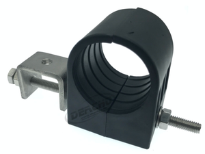 Stainless Steel Two Holes Fiber Optic Feeder <b>Cable</b> Clamp Wholesale Span for <b>Power</b> and OEM, Radiating/Leaky <b>Cable</b> Clamp Wholesale - Product Image 6