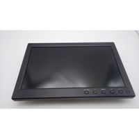 Monitor Mobil PC Mini hitam 10.1 inci, keluaran baru resolusi 1920*1200 speaker tanam kendali jarak jauh penggunaan kendaraan 1 tahun TFT LCD