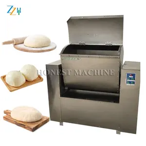 High Quality Commercial Dough Mixer Restaurant / Flour Mixer And Kneading Dough / Horizontal Flour Kneading Machine