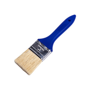 Brocha plana para pintar con cerdas de cerdo mezcladas, mango de plástico azul de 12-18 mm, origen Zhenjiang, Jiangsu - Product Image 2