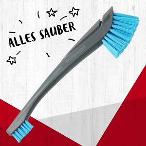 Brosse en plastique dur 2 en 1 Nettoyant multi-usages pour joints et petites surfaces Boîte de 90 - Product Image 1