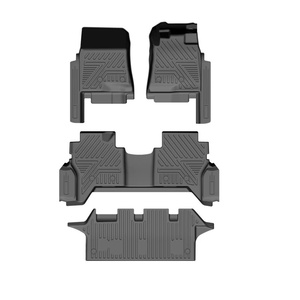 Tapis de sol de voiture antidérapant en TPE de qualité supérieure de la marque KQD, personnalisé pour MITSUBISHI PAJERO 2008-2020 conduite à droite - Product Image 1