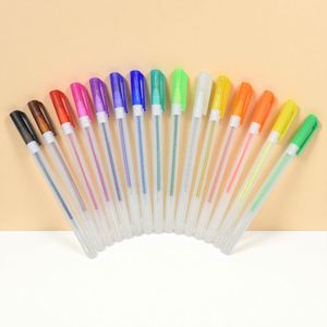 Stylos gel en plastique à encre colorée néon, pastel, métallique et pailletée, grande capacité 2,5 g, non toxiques, écologiques, ensemble pour le bureau, l'école et l'art - Product Image 2