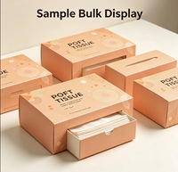 Sacs d'emballage en plastique orange imprimés sur mesure pour papier toilette et produits ménagers