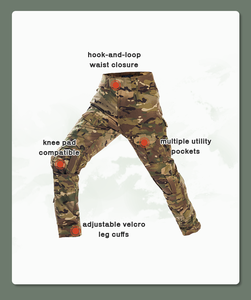 Прочные дышащие тактические брюки с подлокотником и несколькими карманами для активного отдыха для пеших и спортивных прогулок износостойкие - Product Image 2