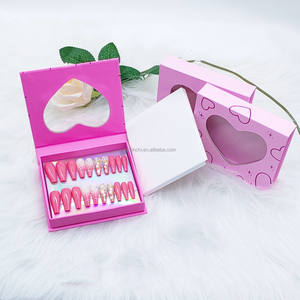 กล่องใส่อุปกรณ์ทำเล็บ,กล่องบรรจุภัณฑ์แบบมีช่องใส่เล็บปลอมตามสั่ง - Product Image 4