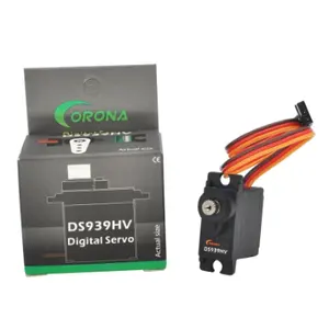 Corona DS939HV 2.8kg 0.12sec 12.5g Digital Metal Gear Mini Servo for Hobby Robotics Education Industrial Corona DS939HV