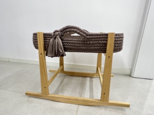 Venta al por mayor de fábrica Recién <span class=keywords><strong>nacido</strong></span> Essentials Crochet Baby Changing Basket para bebé 2025 - Product Image 6
