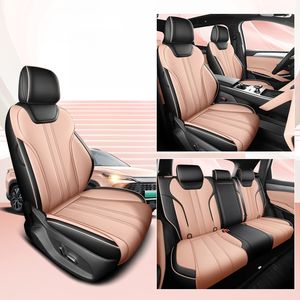 Coprisedili in Pelle di Lusso <span class=keywords><strong>su</strong></span> <span class=keywords><strong>Misura</strong></span> Beige per Byd Song Plus Golf Dodge Charger Land Rover Honda Civic Destroyer 05 - Product Image 4