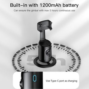 Reconoce con precisión los gestos <span class=keywords><strong>Yesido</strong></span> SF15 Reconocimiento facial inteligente Soporte de disparo PTZ giratorio de 360 grados - Product Image 6