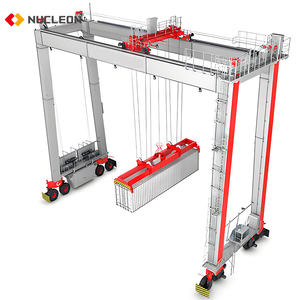 رافعة جسرية للحاويات بحمولة 40 طن ذات إطارات مطاطية بسعر مباشر من المصنع - Product Image 2