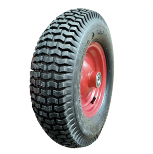 Prix usine 4.80/4.00-8 roue en caoutchouc pneumatique 2PR 4PR 6PR jante en métal pour chariot de jardin/chariots agricoles/chariots à main - Product Image 1