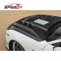 Capot en carbone pour Ford Mustang 2024+ S650, style transparent, capot moteur en fibre de carbone