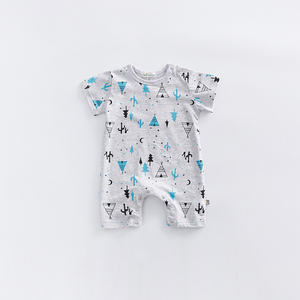 Nouveaux produits : Combinaisons pour nouveau-nés, vêtements imprimés d'animaux, couleurs bonbon, en coton - Product Image 6