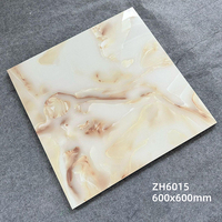 Carreaux de sol et de mur en porcelaine émaillée effet marbre 600x600mm, luxe moderne, pour maison, villa, hôtel, salon, chambre, projet