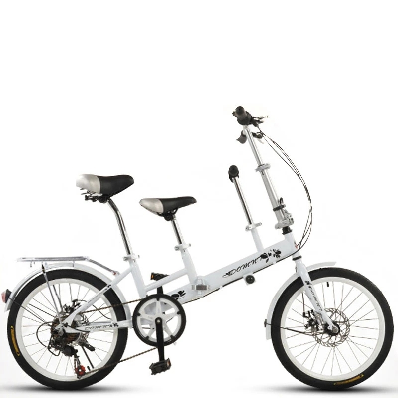 格安タンデム自転車可変速ディスクドレイク22/24/26インチ女性シティ 
