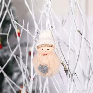 Handmade High Quality Cute <b>Christmas</b> Angel Doll Circle Hanging Ornament for Xmas Tree Festive Holiday Decoration Gift - Product Image 2