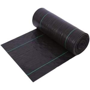 Toile de paillage anti-mauvaises herbes pour serre, non tissée, sans barrière, verte et blanche, en rouleaux pour l'agriculture - Product Image 3