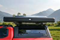 270 °   Tente de camping pliable avec auvent rigide en ABS, tente de camping imperméable, ouverture rapide, tentes auvent, accessoires 4x4