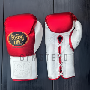 Guantes de Boxeo GYMSTERO al por Mayor de Alta Calidad, de Cuero Vacuno Genuino, con Correa de Muñeca Ajustable, Dedos Completos, para Sparring, con Logotipo Personalizado - Product Image 1