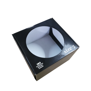 Scatola Personalizzata in Cartone Ondulato per Palloni da Calcio, Confezione Regalo Pieghevole con Finestra Rotonda - Product Image 6