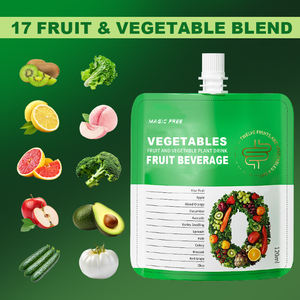 Odm/oem אורגני אובדן משקל טבעוני נוזלי תוספת סלט ירוק טבעי multivitamin ב שקית אריזה - Product Image 4