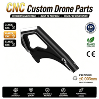 Composants de drone, usinage CNC de précision, pièces de drone, usinage CNC, aluminium 6061, support universel pour drone FPV aérien