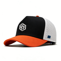Gorra Vintage Personalizada 100% Poliéster con Logotipo Bordado en 3D, Gorra con Estilo de Imagen