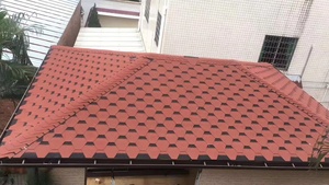 <span class=keywords><strong>Bardeaux</strong></span> de toiture en asphalte à bas <span class=keywords><strong>prix</strong></span>, inaltérables, antidérapants et écoénergétiques pour maisons privées - Product Image 6