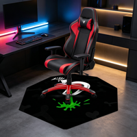 Tigerwings usine vente carré rond barbier ou jeu ou tapis de chaise de bureau pour tapis pour chaise Tifany