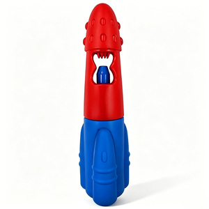 Jouet à mâcher pour chien en nylon écologique durable Rocket Bully Stick Holder pour chiens de taille moyenne à <span class=keywords><strong>grande</strong></span>, pour le nettoyage des dents - Product Image 2