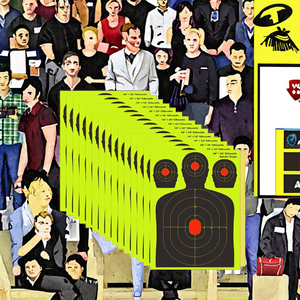 ملصق تصوير الهدف الأخضر الفلورسنت ملصق القوس والسهم الرامي ملصق - Product Image 5