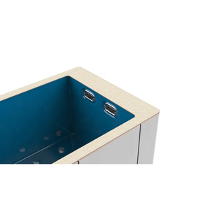 <span class=keywords><strong>Piscine</strong></span> modulaire de 40 pieds avec système d'assainissement intégré, <span class=keywords><strong>pompe</strong></span> à vitesse variable, coin spa et zone de baignade peu profonde pour configurations de site personnalisées - Product Image 4