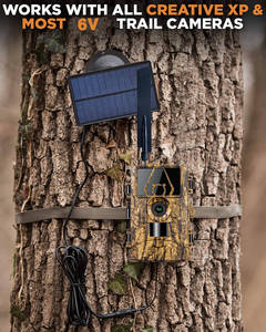 Extérieur Étanche 8K 60Mp Full Hd Cellulaire Panneau Solaire <span class=keywords><strong>Chasse</strong></span> <span class=keywords><strong>Camara</strong></span> 4G Lte Trail Caméra Faune Caméra Cellulaire - Product Image 2