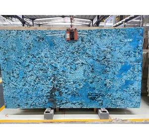 Losa de Granito de Mármol Azul Fantasía Moderna de Piedra de Lujo de Brasil para Cubierta de Mesa de Comedor y Paneles de Pared - Product Image 2