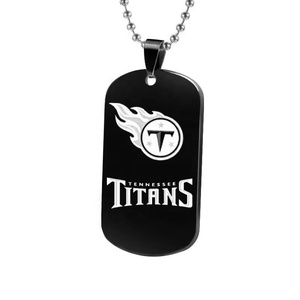 Vente en gros de colliers à chaîne pour hommes New Orleans Saints Championship Fashion Football Nf <span class=keywords><strong>l</strong></span> Team Logo Pendant Necklace - Product Image 3
