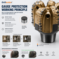 Защитные резцы Drillsoltek PDC для производства долот PDC с длительным сроком службы