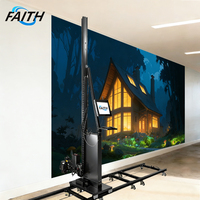 Impresora de Inyección de Tinta Vertical 3D Portátil Faith con Cabezal DX7 y Tinta UV para Impresión Directa en Paredes y Diversos Materiales