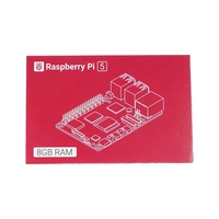 Nueva Raspberry Pi 5 Original de Bssy, Kit de 8 GB, Placa de Desarrollo Bcm2712 Arm Cortex-A76 Básica con Ventilador y Carcasa, Computadora Individual
