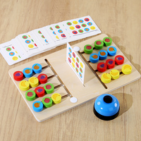 Bataille en bois marche fruits labyrinthe conseil couleur tri jeu interactif éducatif apprentissage jouets pour enfants en gros CE CPC