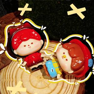 Figurine de collection originale Baby Three Munmun Dark Fairy Tale Cute Villain Granule Blind Box Adorable - Product Image 3