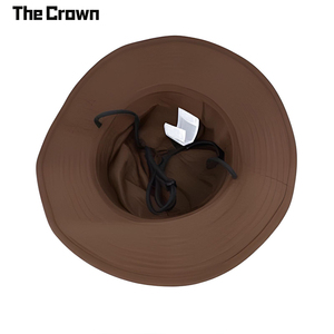Custom Logo Ladies Wide Brim Boonie <b>Hat</b> Wholesale Bulk Outdoor Bucket <b>Hat</b> With Adjustable Chin Strap Manufacturer - Product Image 2