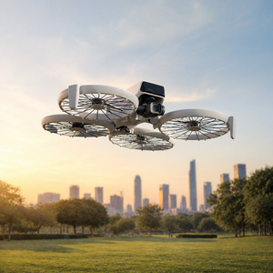 Advanced Flip <b>Drones</b> RC 2 Screen Controller <b>4K</b> Vlog Camera AI Subject Tracking Full Coverage Propeller Guard Safe Quadcopter - Product Image 5
